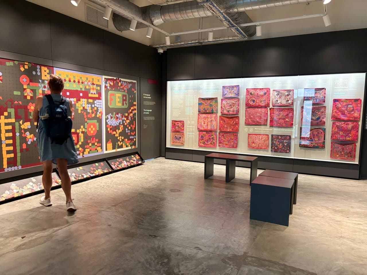 Museo de la Mola (MUMO) — Panamá contado con capas de tela
